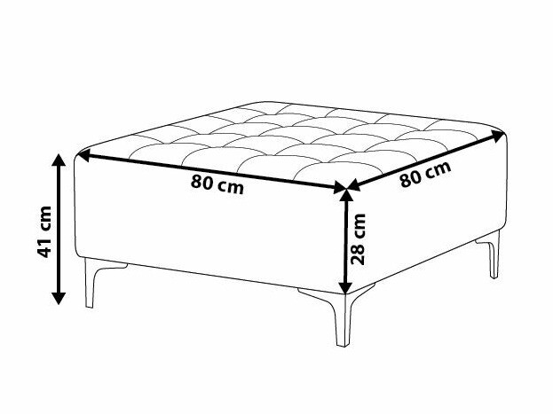 Pufas Felvena 104 (Juoda)
