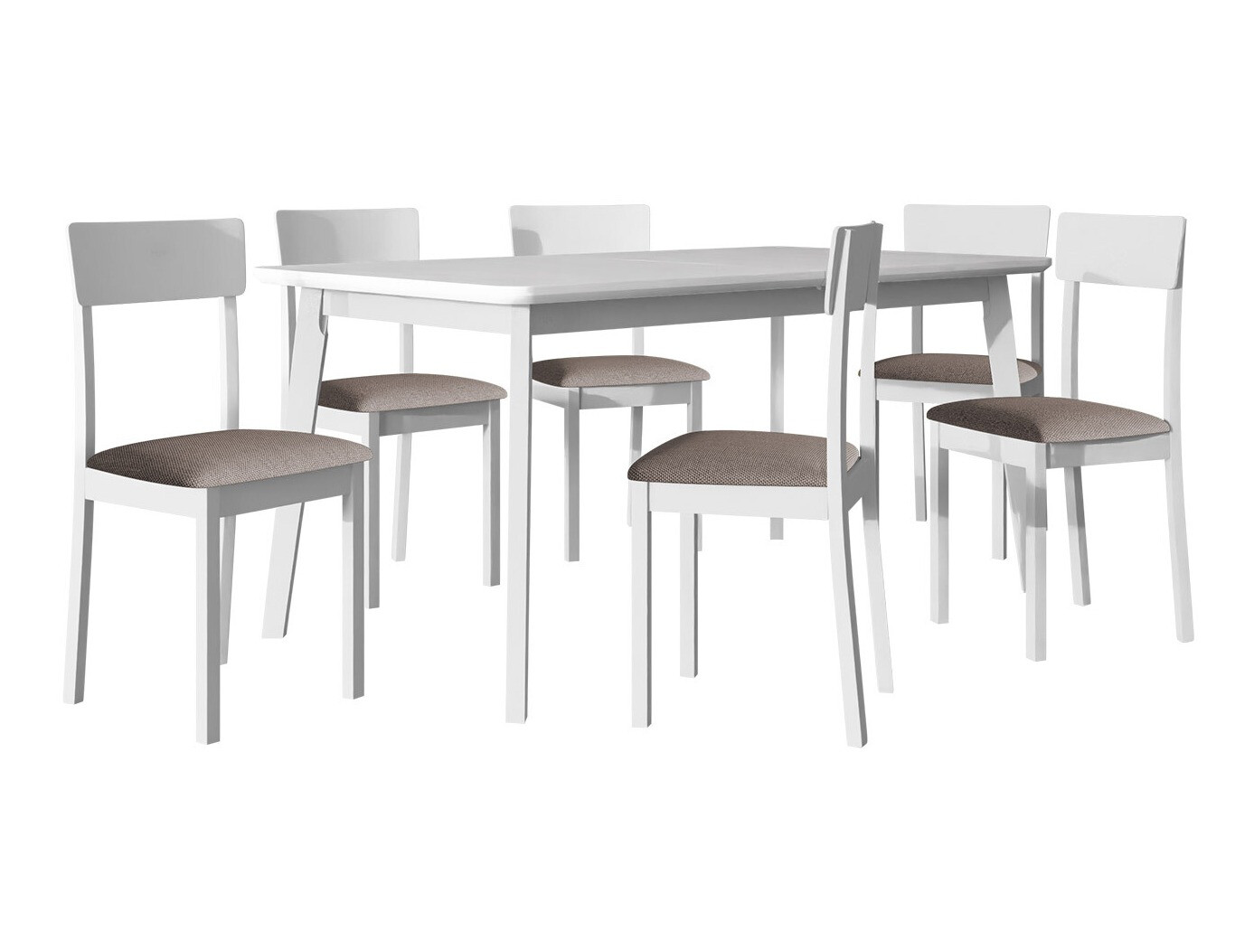 Valgomojo komplektas Victorville 350 (Balta)