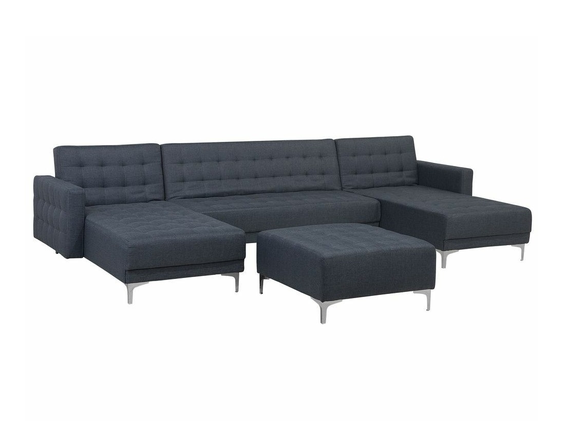 Modulinis minkštas kampas Felvena 108 (Tamsi pilka)