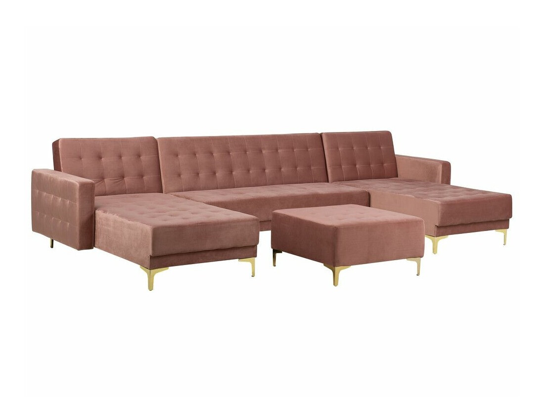 Modulinis minkštas kampas Felvena 109 (Rožinė)