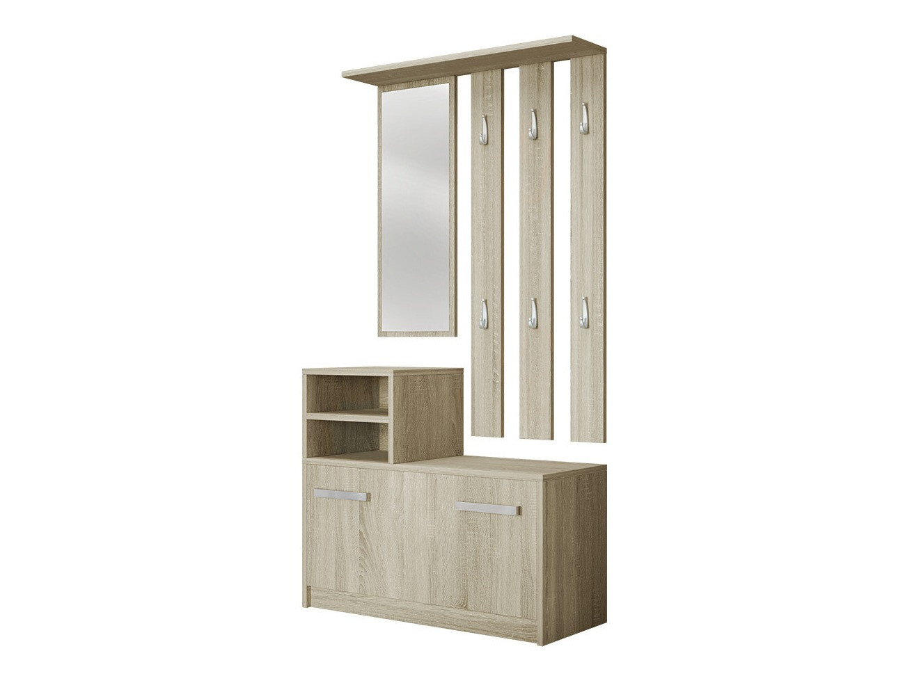 Prieškambario komplektas Mandeville 100 (Sonomos ąžuolas)