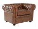 Chesterfield fotelis Cirdoro 105 (Ruda)