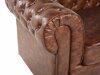 Chesterfield fotelis Cirdoro 105 (Ruda)