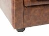Chesterfield fotelis Cirdoro 105 (Ruda)