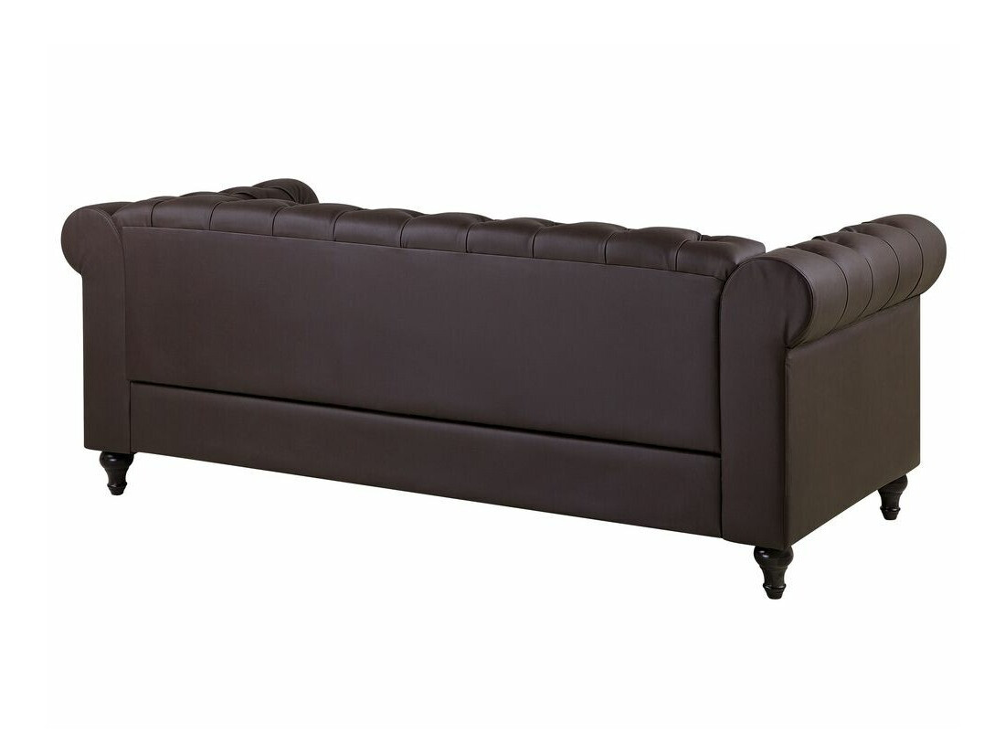 Chesterfield sofa Cirdoro 106 (Tamsi ruda)