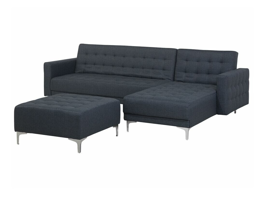 Minkštas kampas Felvena 111 (Tamsi pilka)