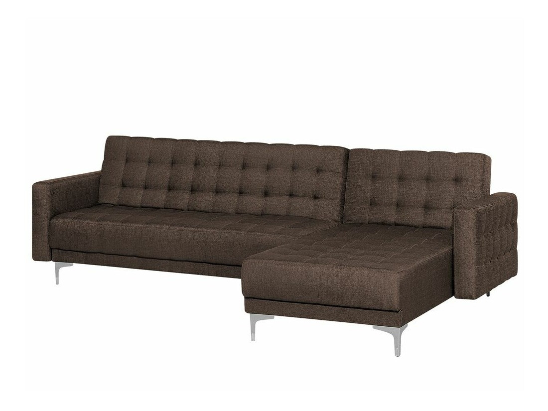 Minkštas kampas Felvena 111 (Tamsi ruda)