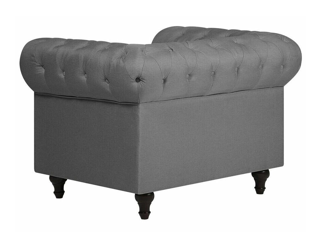 Chesterfield minkštų baldų komplektas Cirdoro 111 (Pilka)