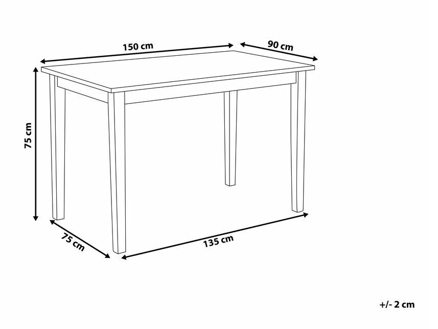 Stalas Berwyn 997 (Juoda + Šviesus medis)