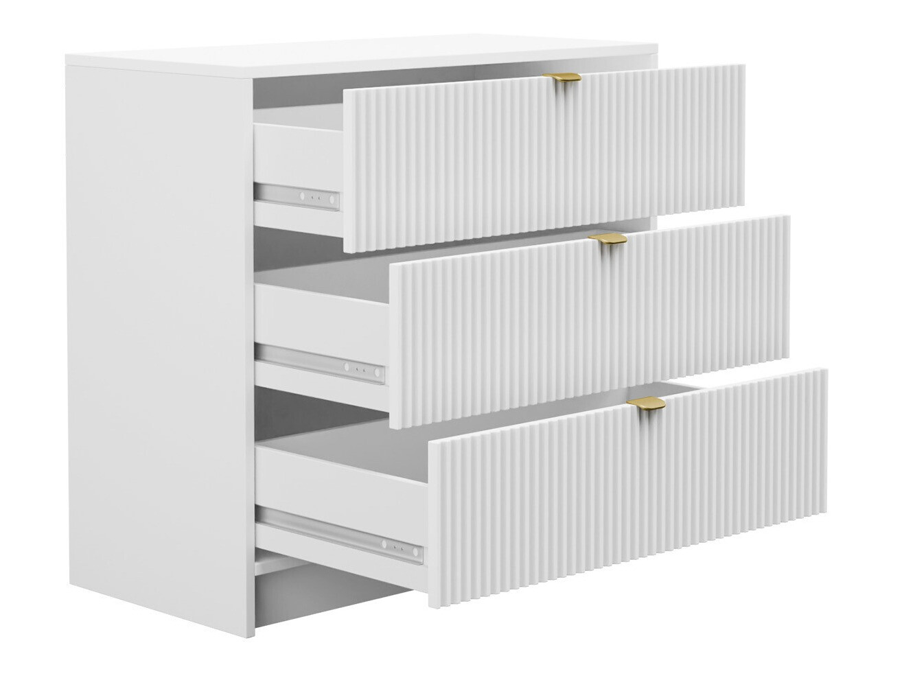 Svetainės komplektas Comfivo Papilio II (Balta)