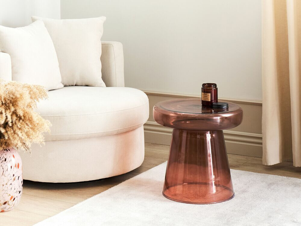 Šoninis staliukas Berwyn 1051 (Raudona)