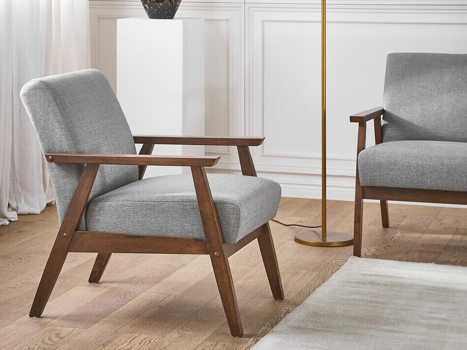 Fotelis Berwyn 1066 (Pilka)