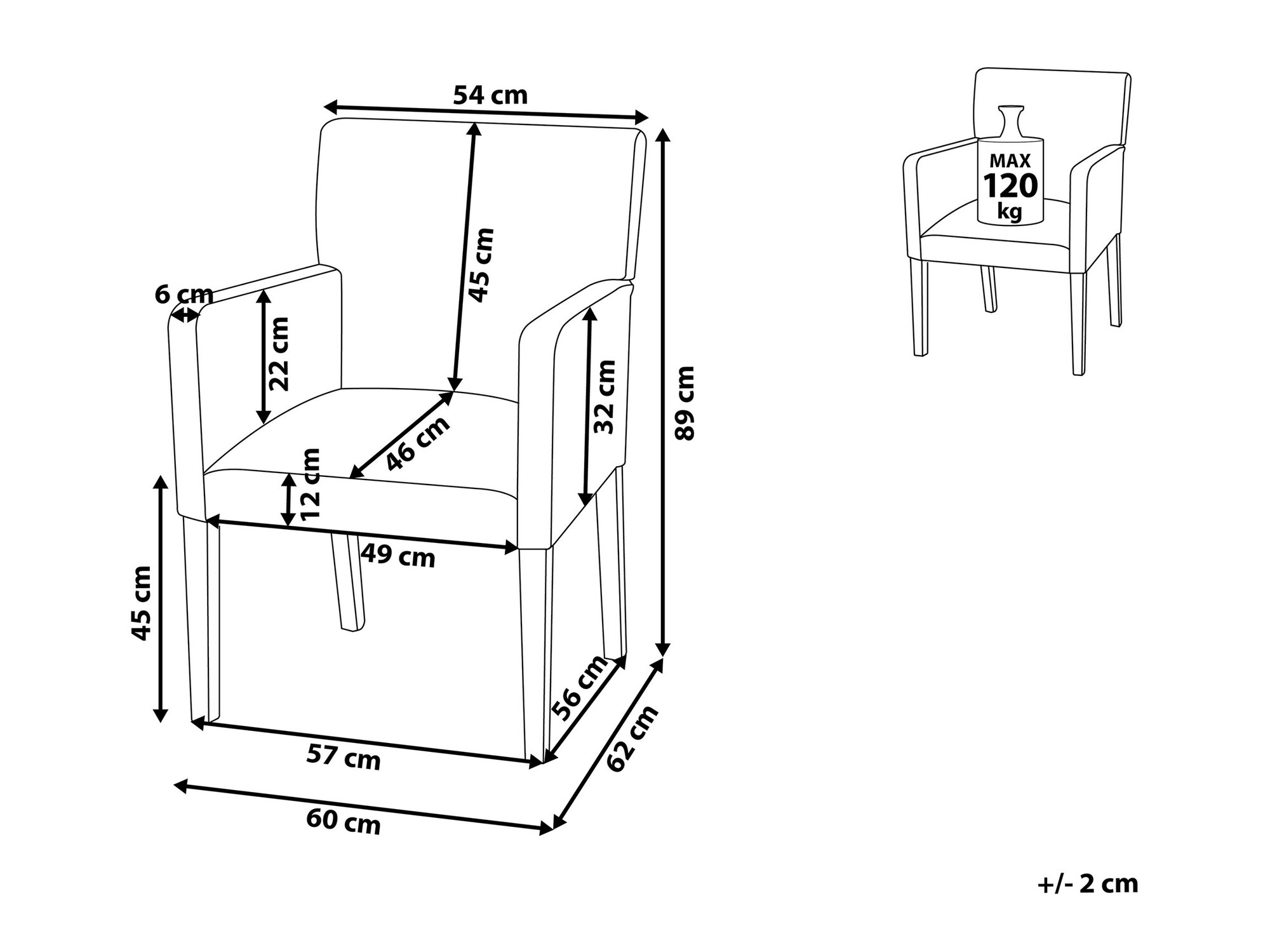 Kėdė Berwyn 1084 (Smėlinė)
