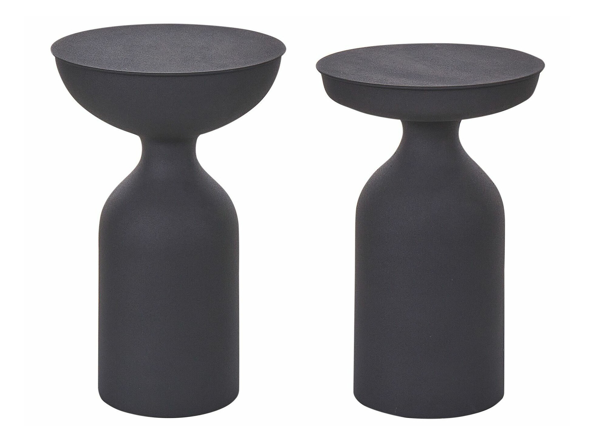 Šoninių staliukų komplektas Berwyn 1183 (Juoda)