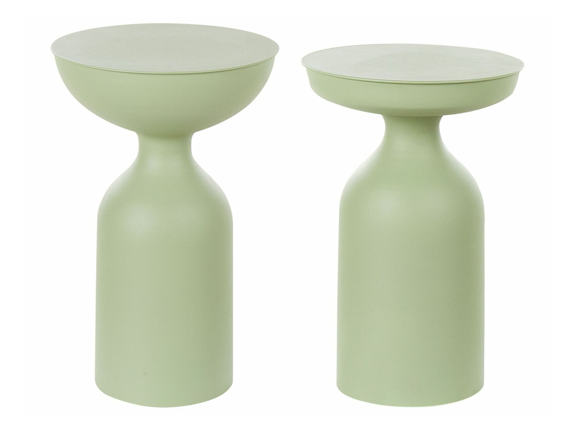 Šoninių staliukų komplektas Berwyn 1183 (Šviesi žalia)