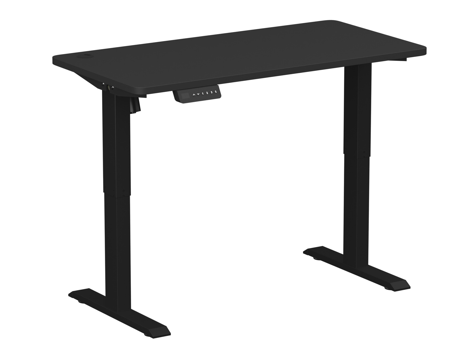 Reguliuojamo aukščio darbo stalas Lodi 100 (Juoda)