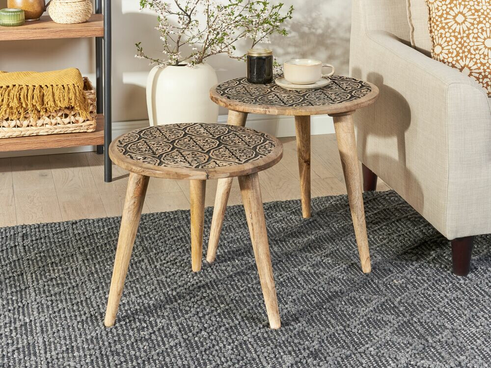 Šoninių staliukų komplektas Berwyn 1224