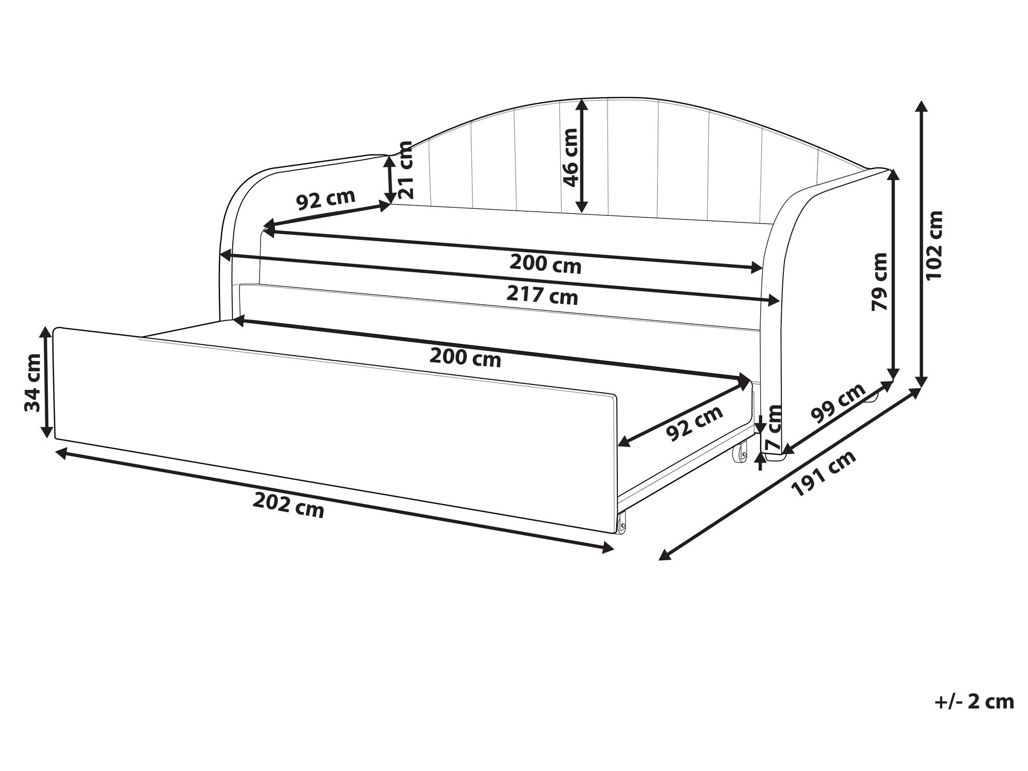 Lova Berwyn 1232 (Šviesi mėlyna)