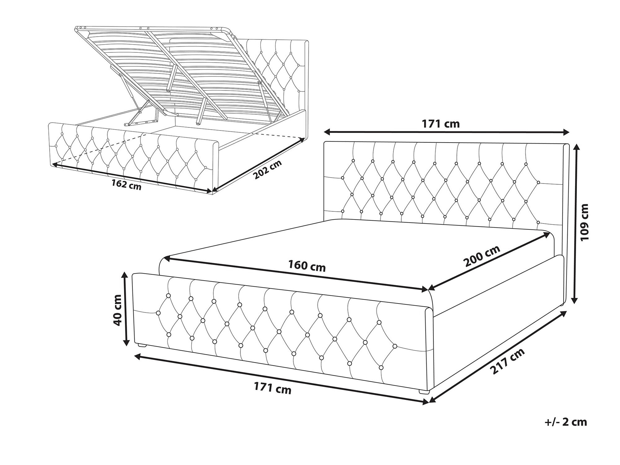 Lova Berwyn 1267 (Šviesi smėlinė)