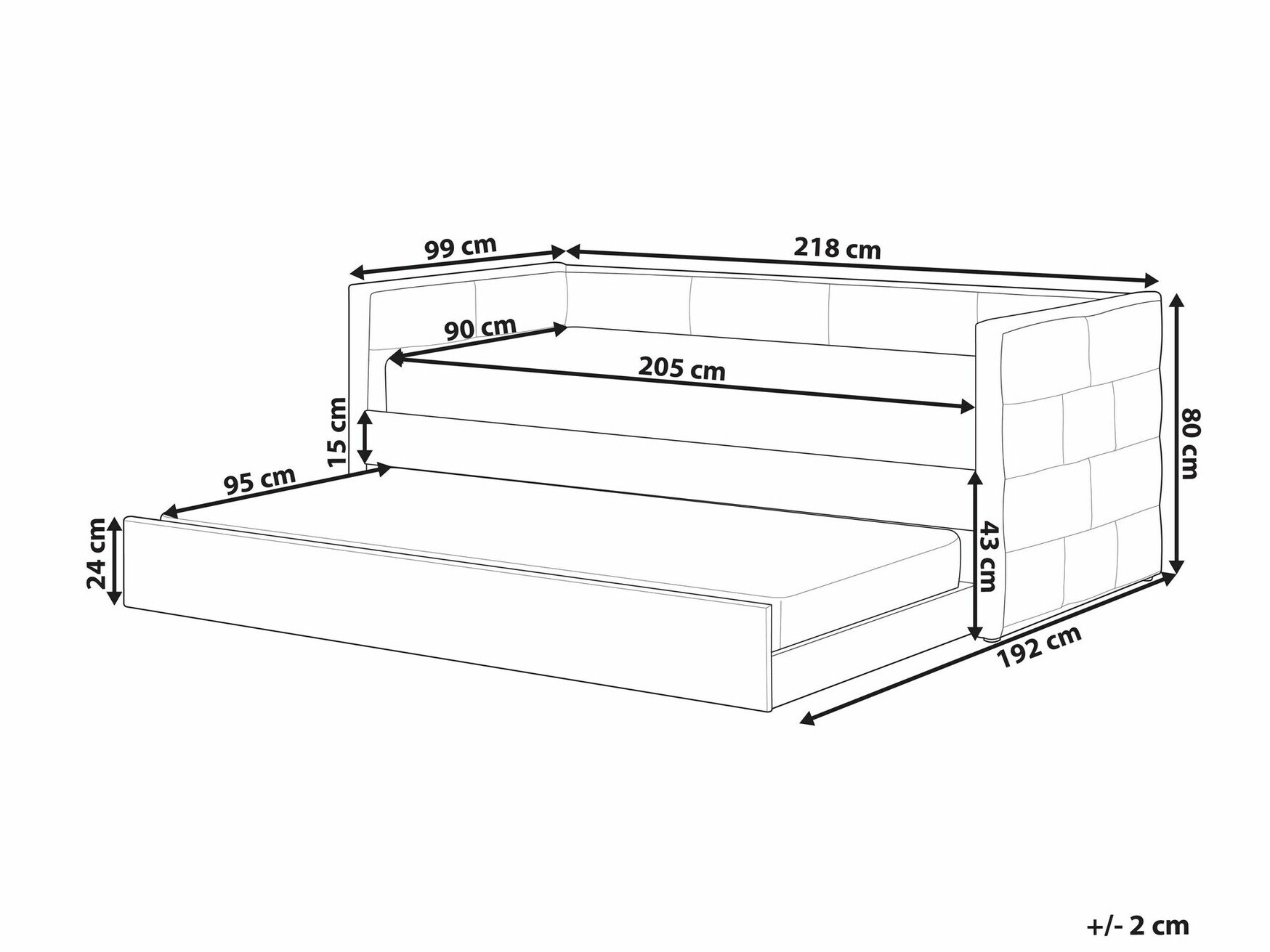 Lova Berwyn 1271 (Šviesi mėtinė)