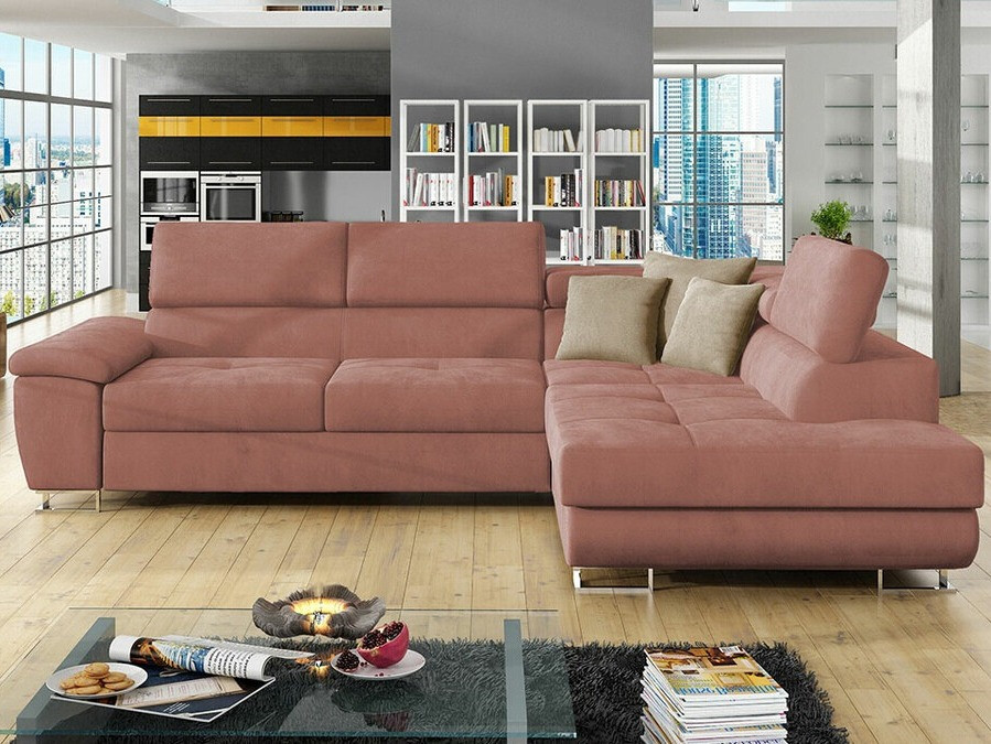 Minkštas kampas Comfivo Ruta II (Uttario Velvet 2955 + Uttario Velvet 2979)