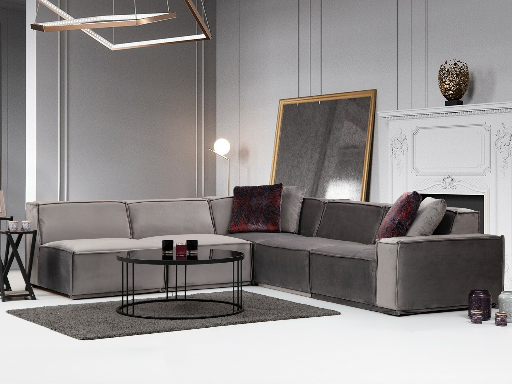 Modulinis minkštas kampas Ferliva 102