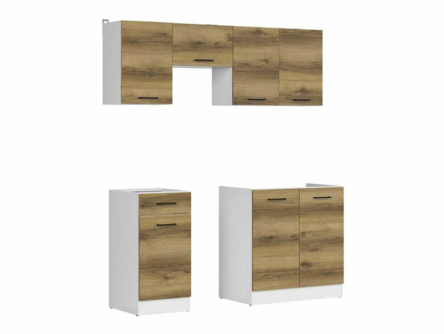 Virtuvės komplektas Boston 511 (Delano ąžuolas)