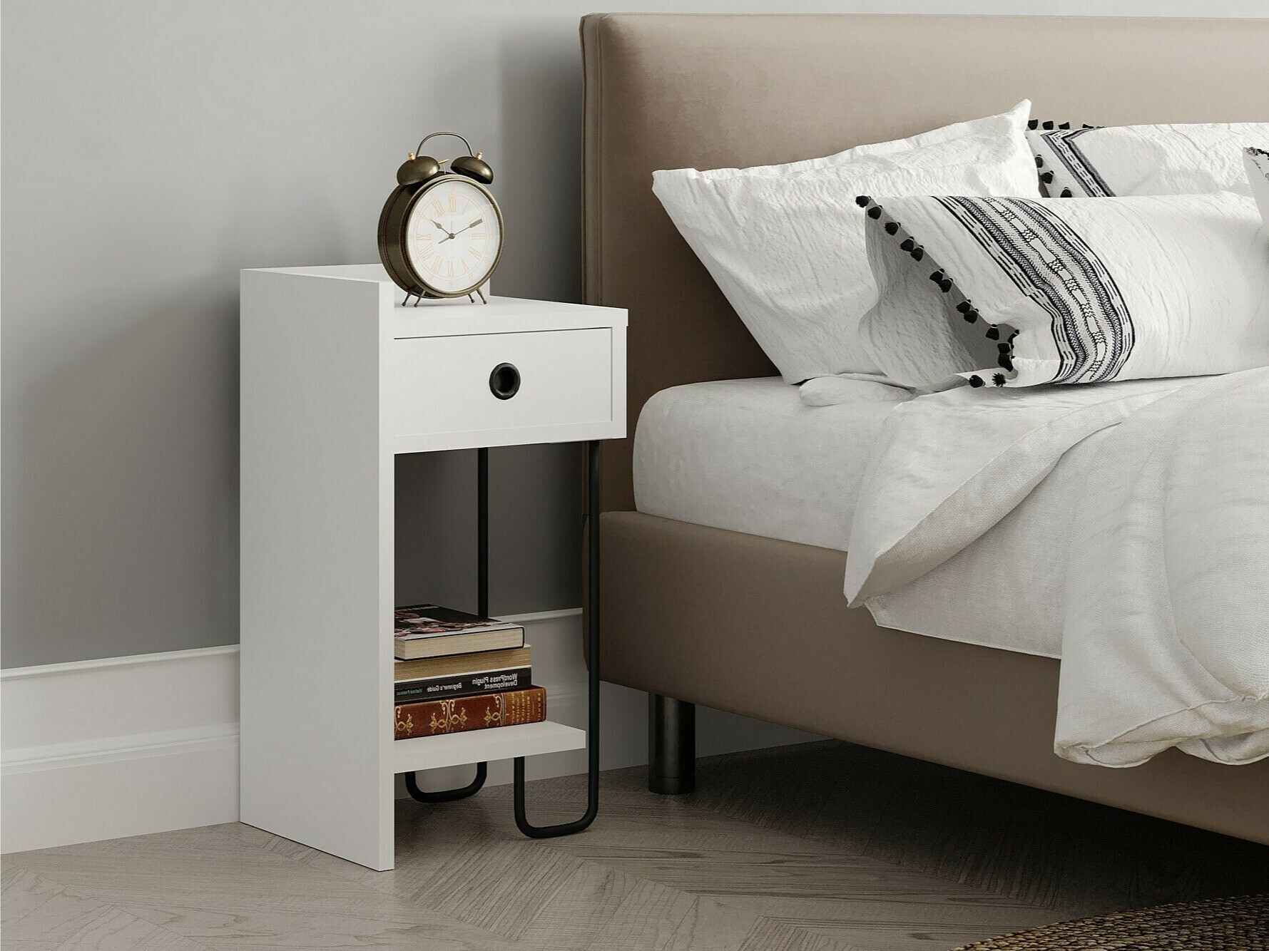 Naktinis staliukas Kailua 1524 (Balta)