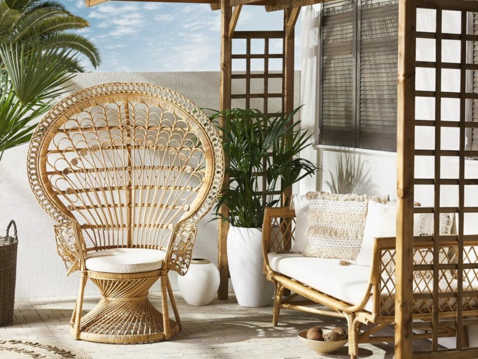 Lauko fotelis Berwyn 1429 (Šviesi ruda)