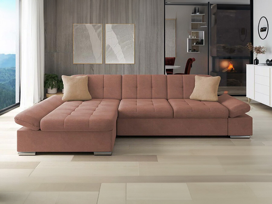 Minkštas kampas Comfivo 152 (Uttario Velvet 2955 + Uttario Velvet 2956)
