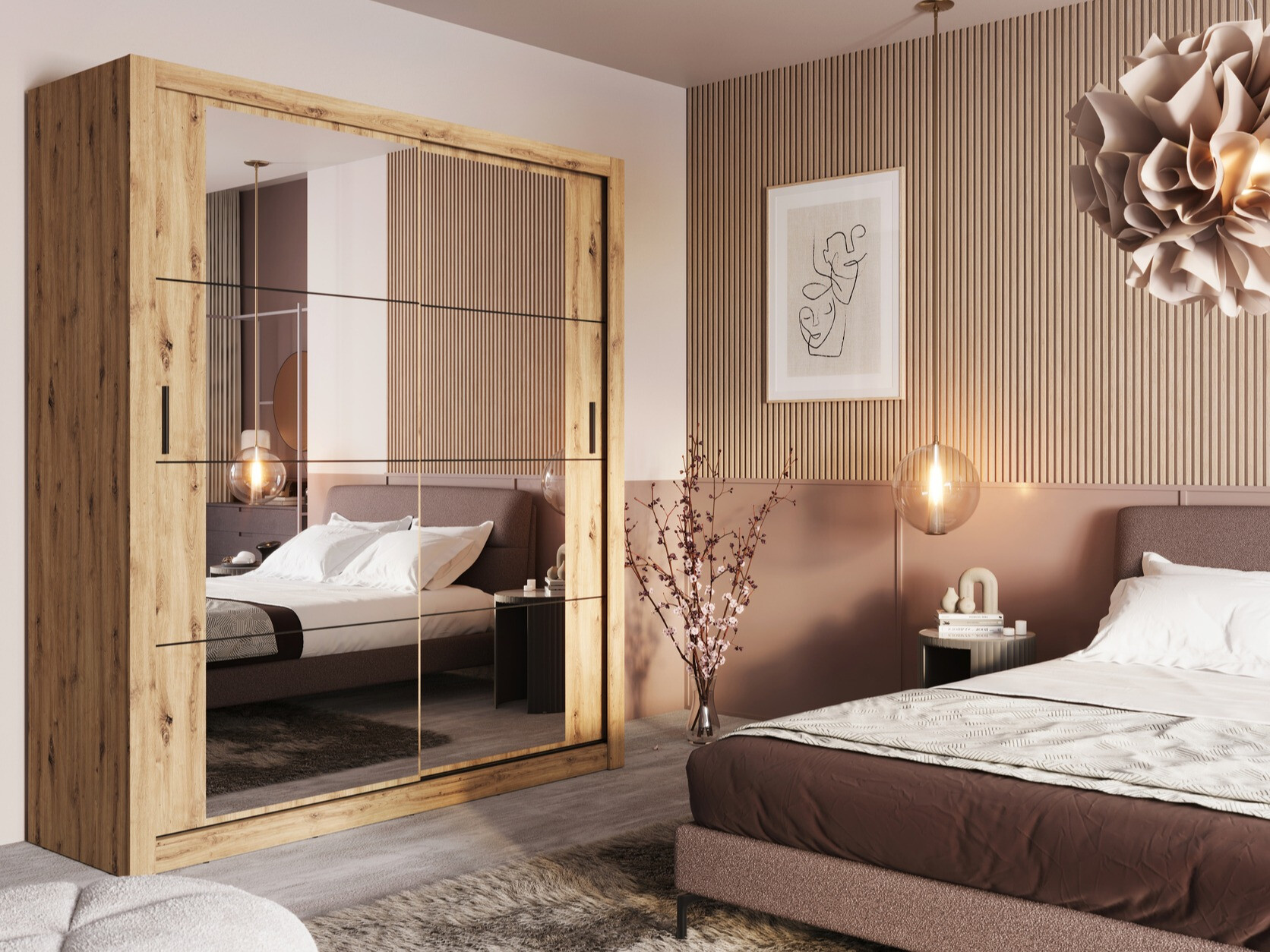 Spinta Fresno 102 (Artisan ąžuolas)