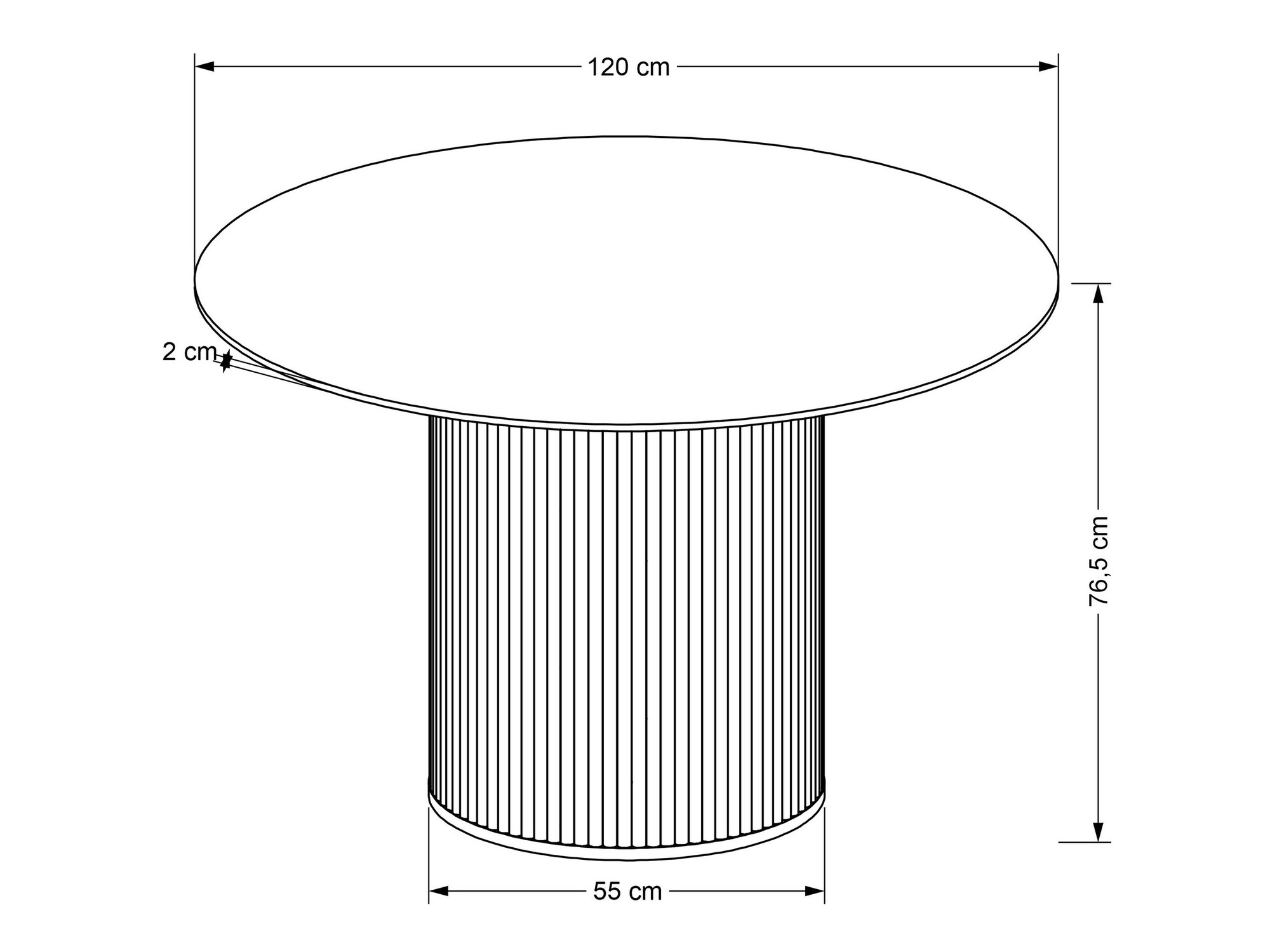 Stalas Houston Mundus