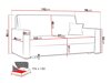 Sofa lova Columbus 185 (Poso 01)