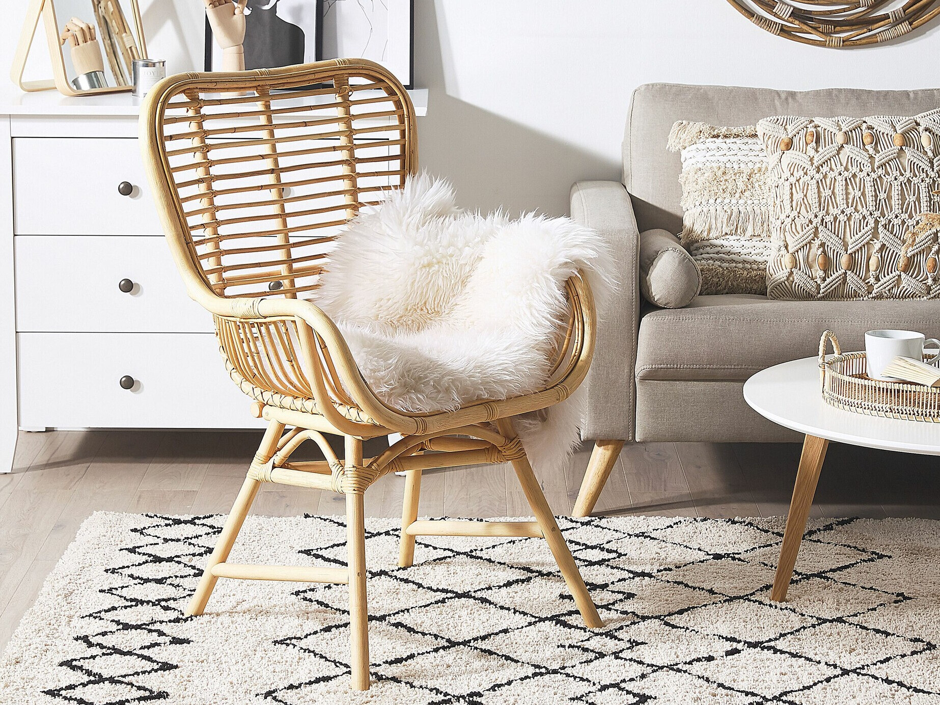 Kėdė Berwyn 1544 (Šviesi ruda)