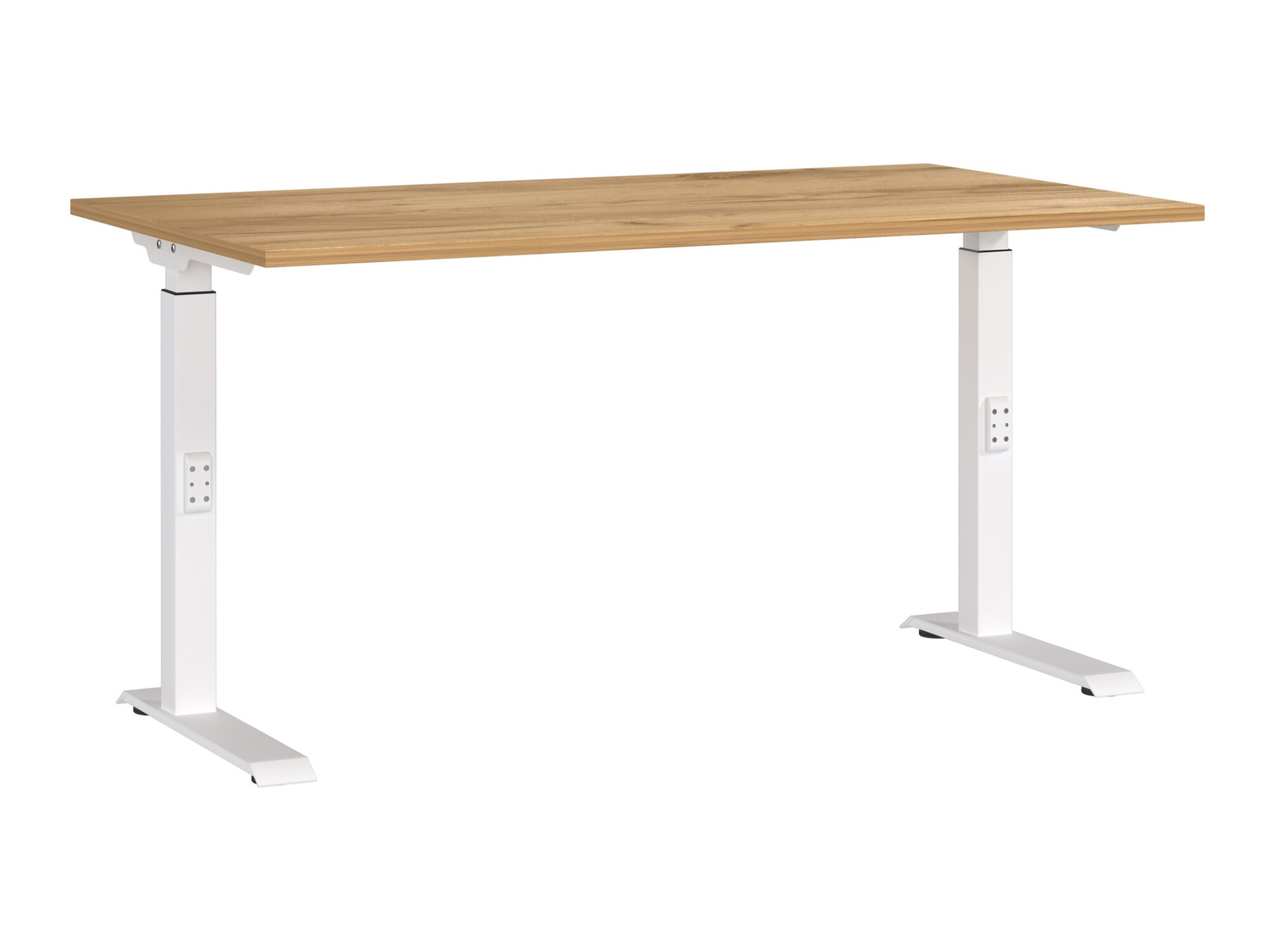 Darbo stalas Sacramento 419 (Navarra ąžuolas + Balta)