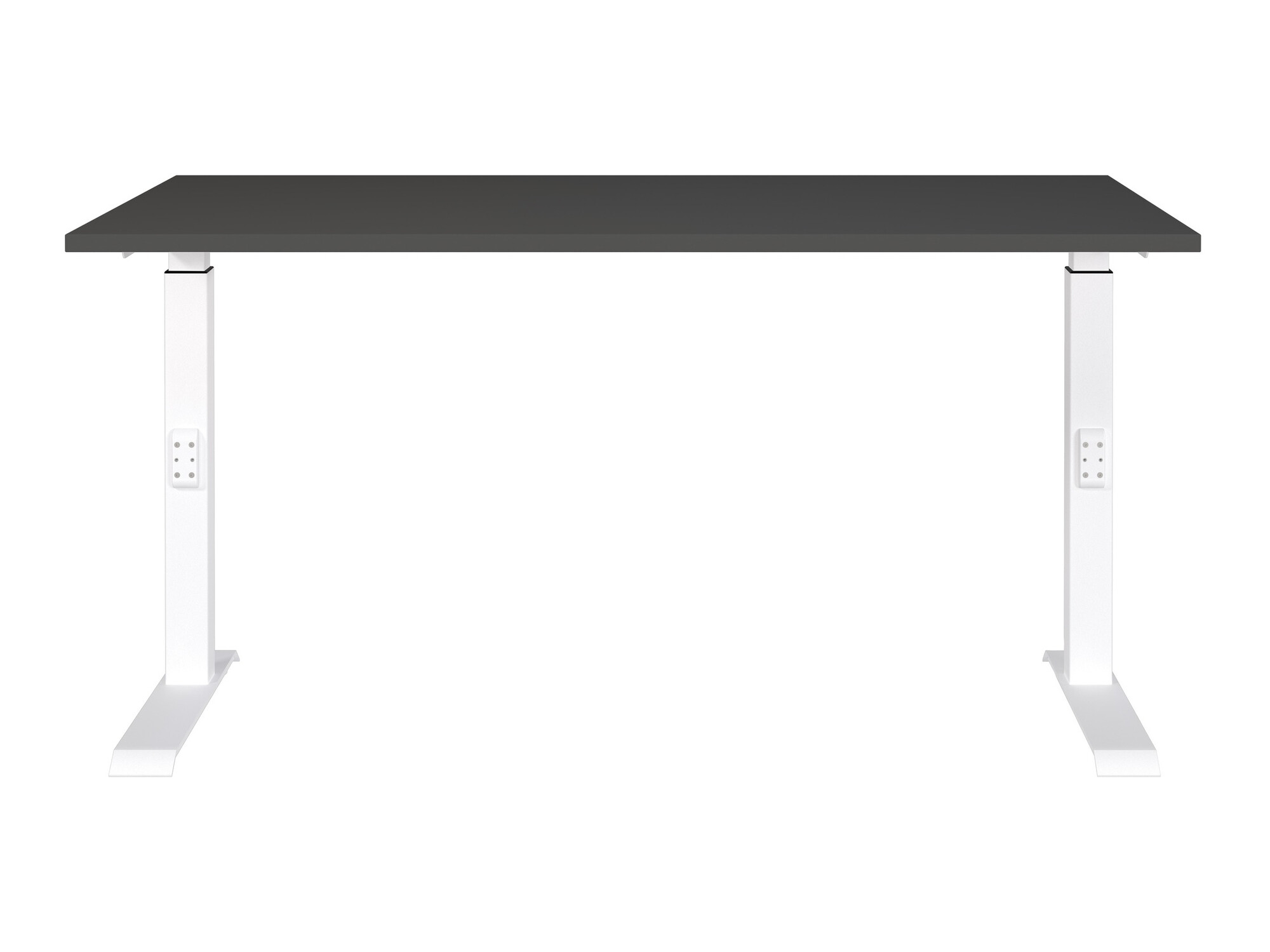 Darbo stalas Sacramento 419 (Grafitas + Balta)