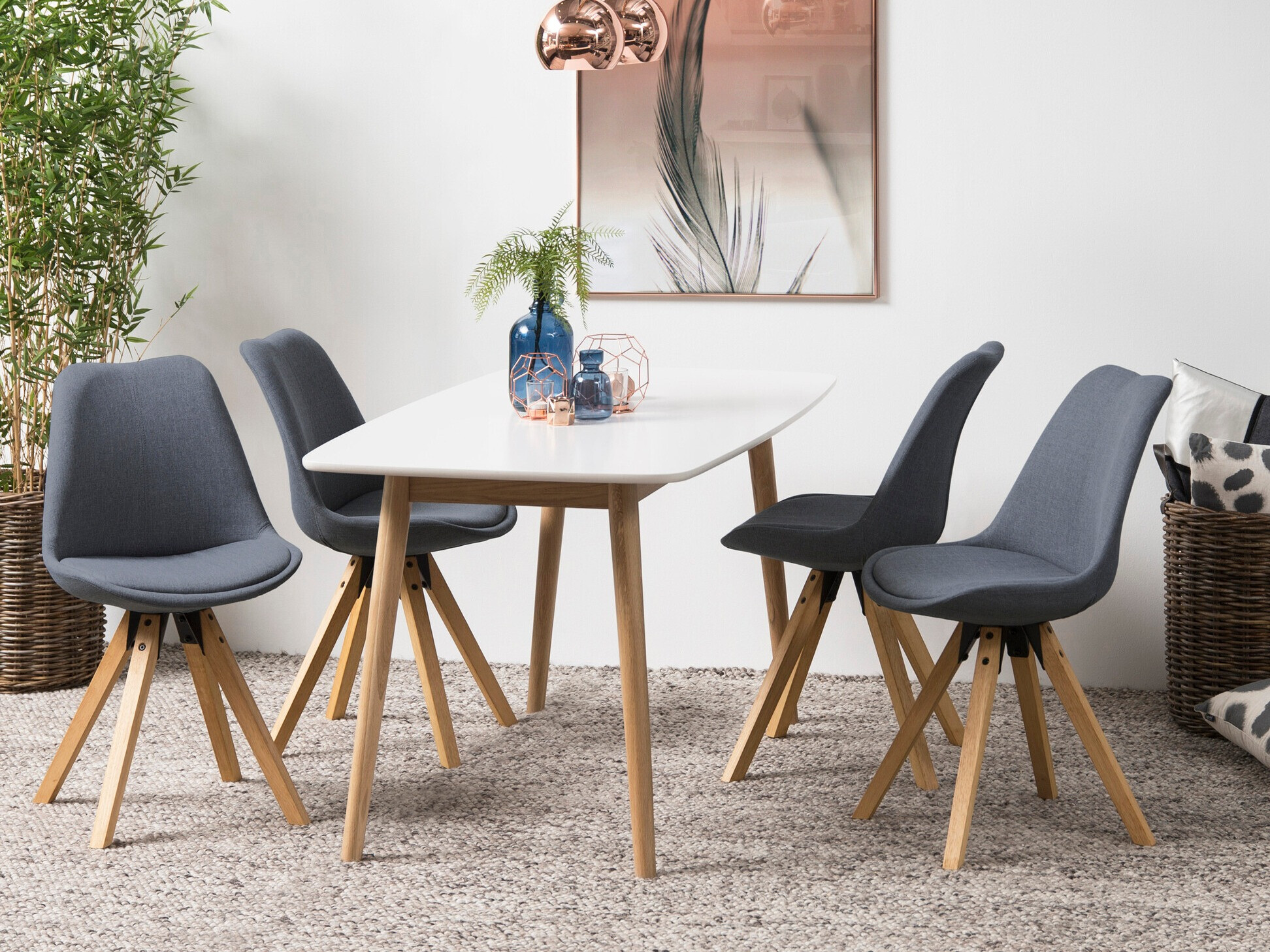 Kėdė Norsica 135 (Tamsi pilka + Šviesi ruda)