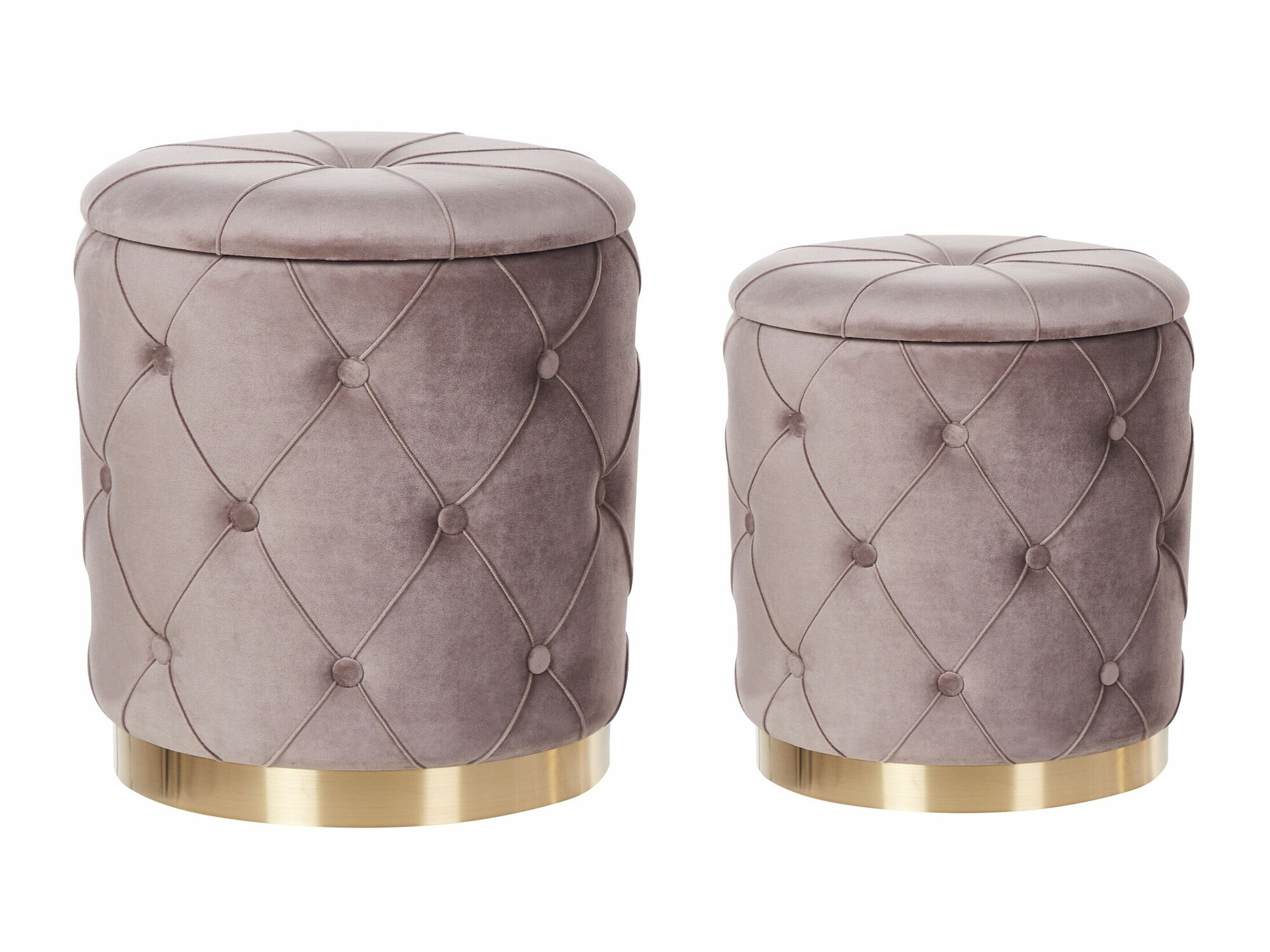 Pufų komplektas Berwyn 1580 (Taupe)