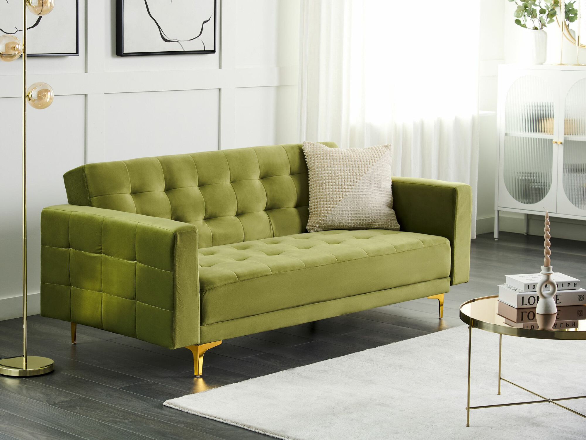 Sofa lova Felvena 100 (Žalia)