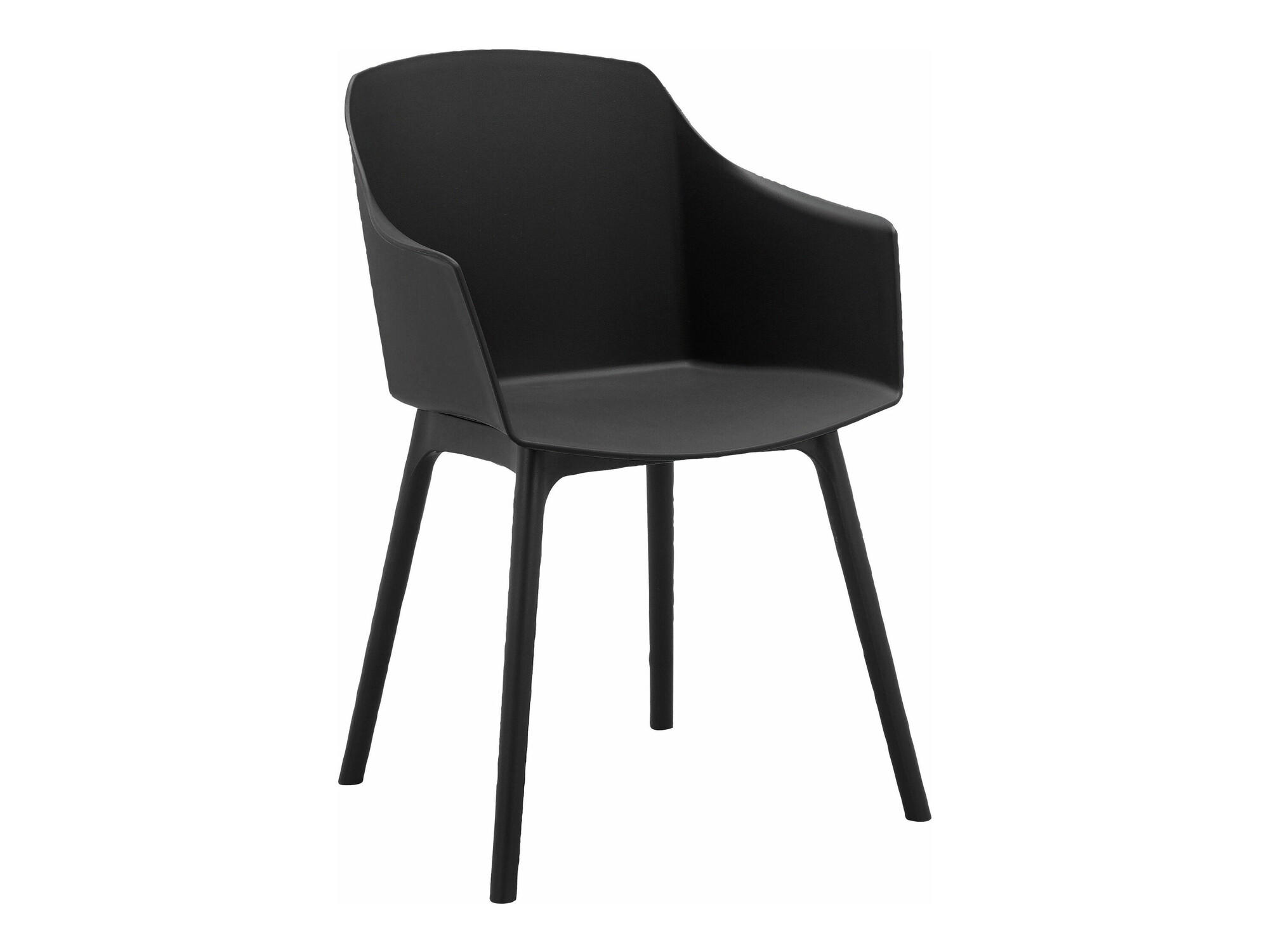 Kėdžių komplektas Denton 1243 (Juoda)