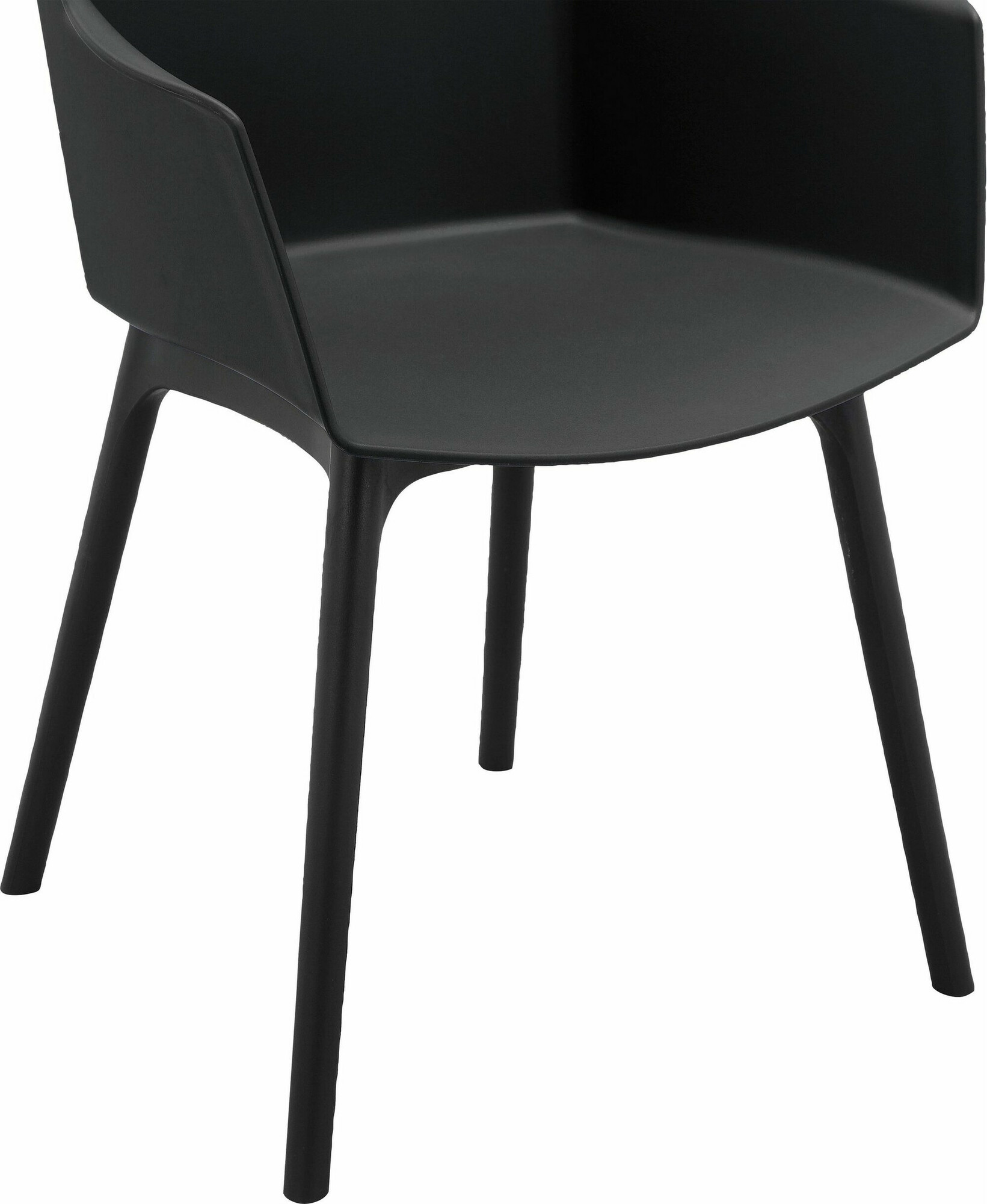 Kėdžių komplektas Denton 1243 (Juoda)