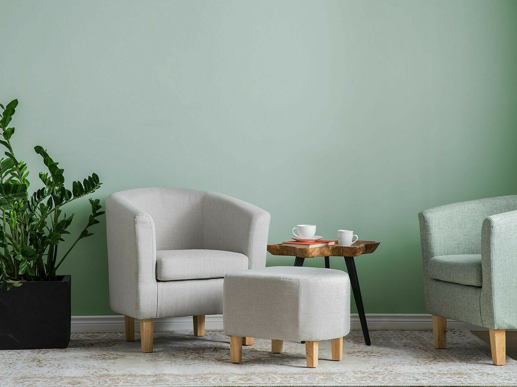 Fotelis Berwyn 1394 (Pilka)