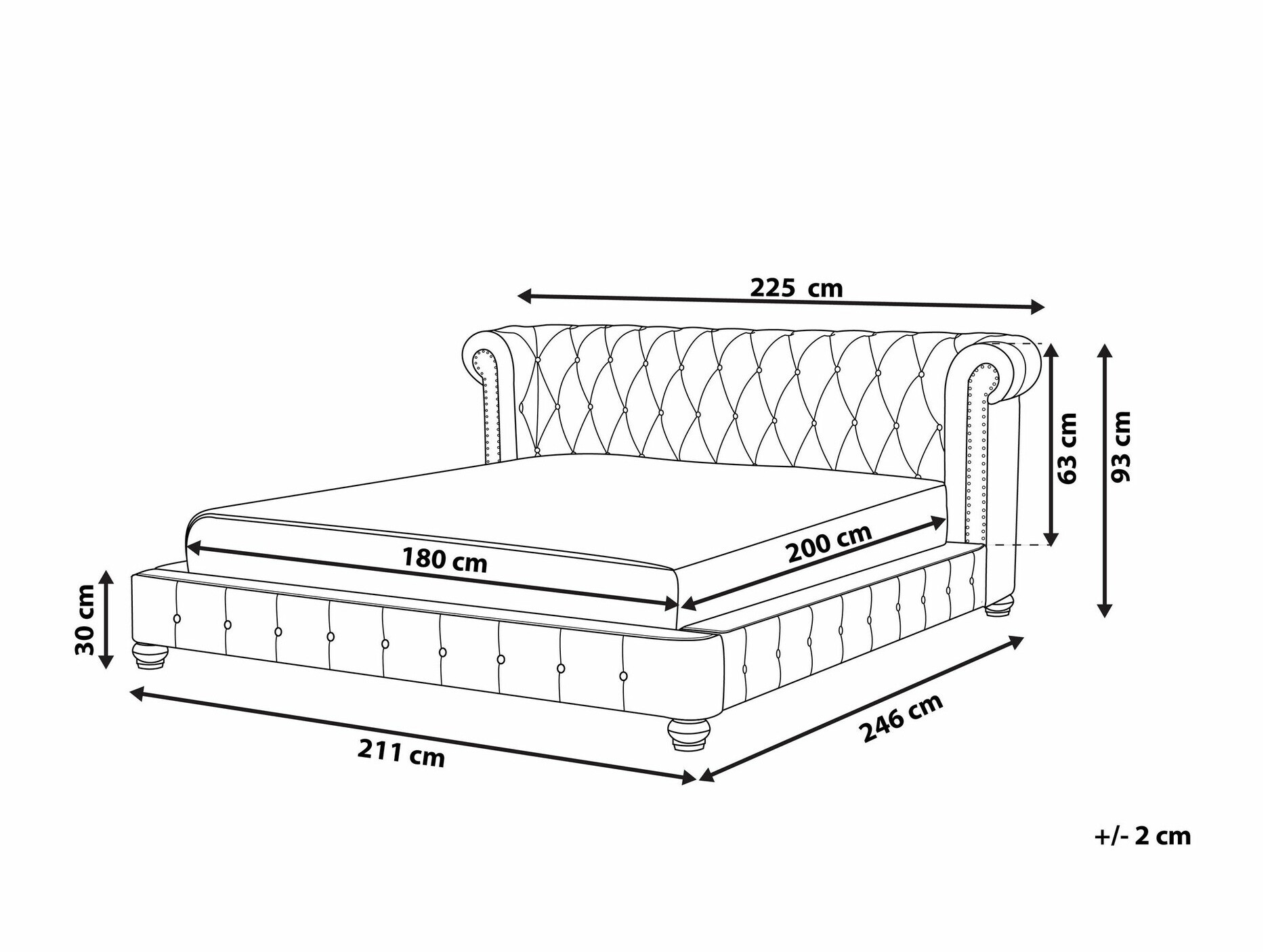 Lova Berwyn 1621 (Pilka)
