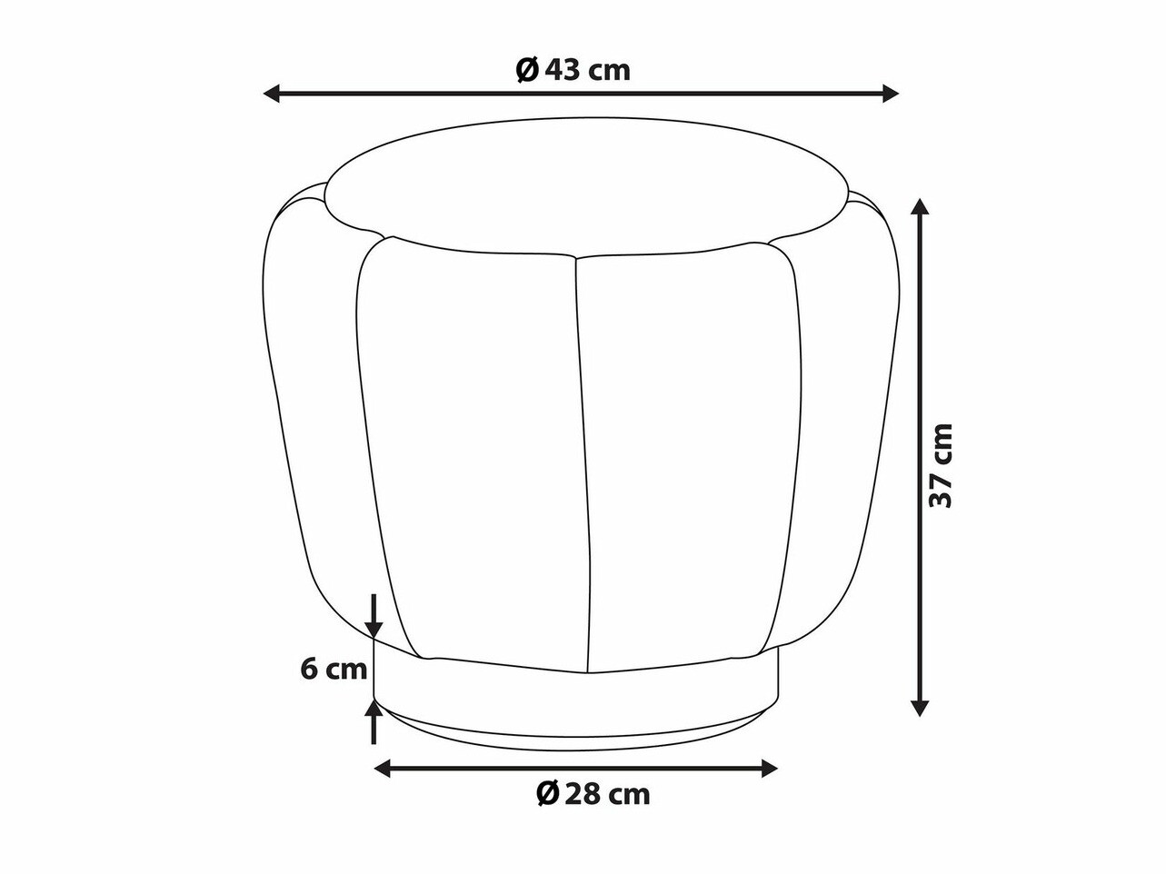 Pufas Berwyn 1627 (Žalia)