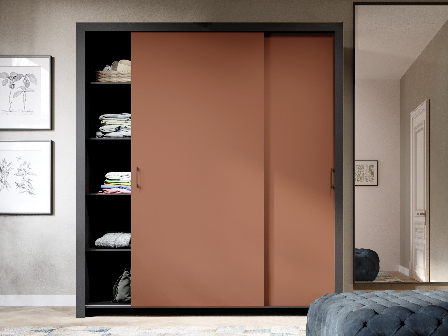 Spinta Murrieta 192 (Juoda + Ruda)