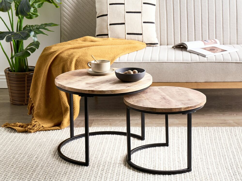 Žurnalinių staliukų komplektas Berwyn 1677