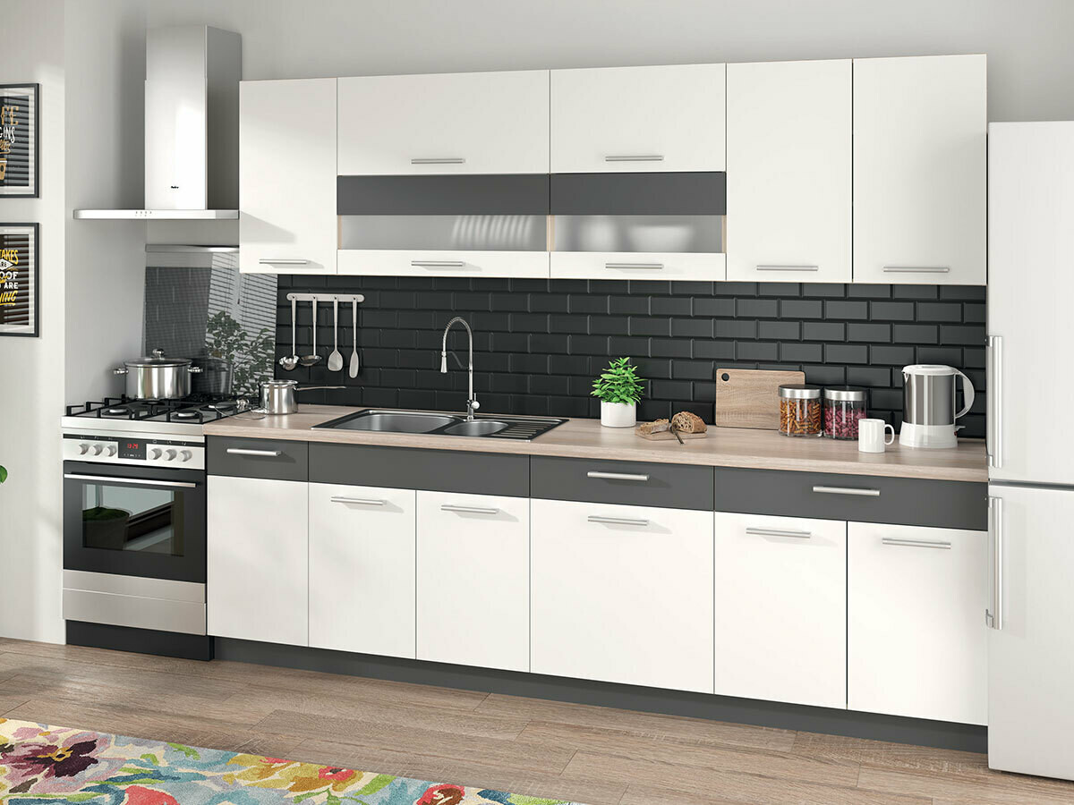 Modulinė pakabinama spintelė Mode White 105