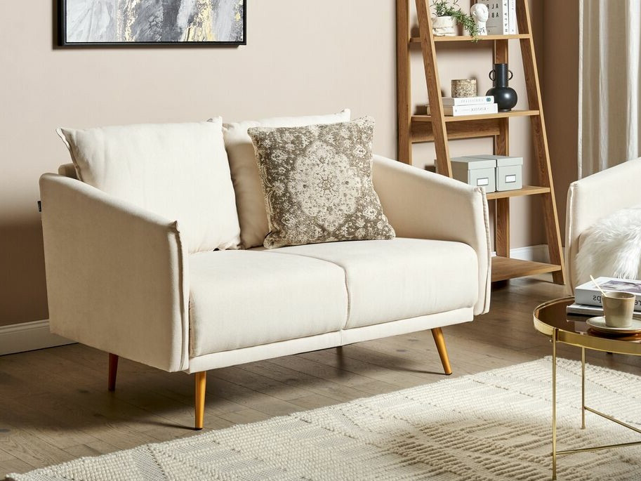 Sofa Berwyn 193 (Smėlinė + Auksinė)