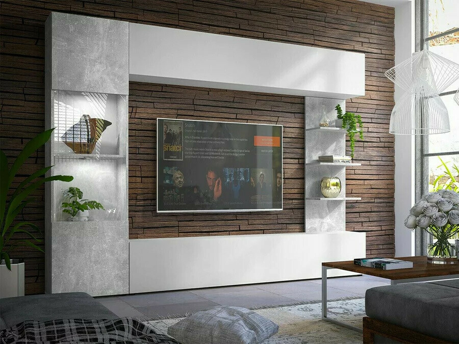 Balti svetainės komplektai