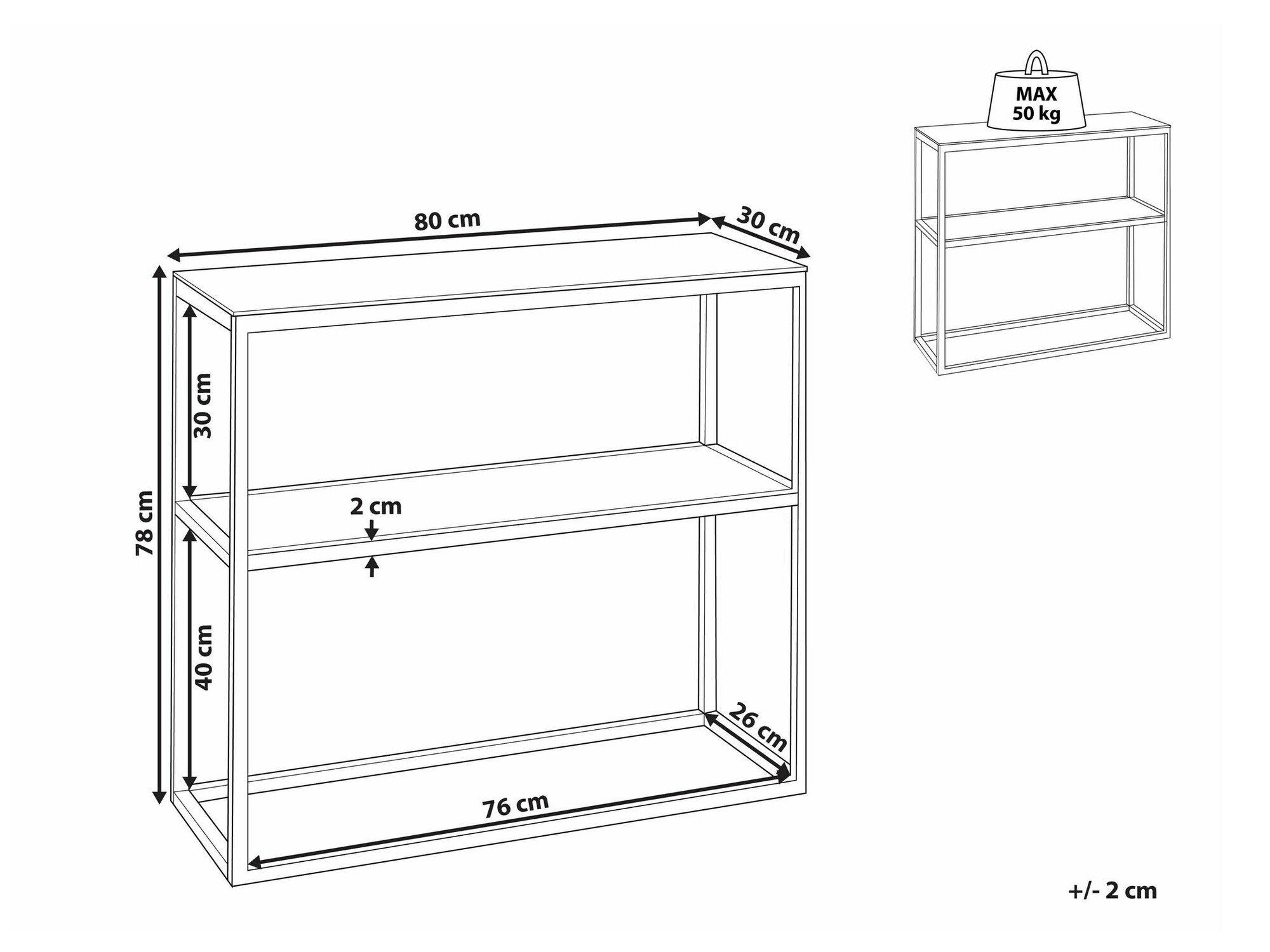Konsolė Berwyn 1703